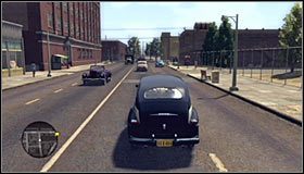 Wyjdź z lombardu, wsiądź do radiowozu i zaplanuj podróż na miejsce zbrodni, czyli do lokacji [Railyard - 378 South Santa Fe Ave] #1 - Case 12 - The Studio Secretary Murder (1) | Główne śledztwa w LA Noire - L.A. Noire - poradnik do gry