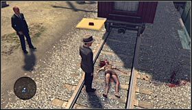 Na początek skieruj się oczywiście w stronę ciała zamordowanej kobiety - Case 12 - The Studio Secretary Murder (1) | Główne śledztwa w LA Noire - L.A. Noire - poradnik do gry