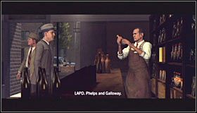 Wsiądź do radiowozu i zaplanuj podróż do nowo odblokowanej lokacji, czyli [Levines Liquor Store - 939 South Hope Street] #1 - Case 12 - The Studio Secretary Murder (2) | Główne śledztwa w LA Noire - L.A. Noire - poradnik do gry