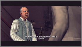 Możesz już powrócić do radiowozu i zaplanować podróż do lokacji [Menschs Bar - Corner of Ninth and Main] #1 - Case 12 - The Studio Secretary Murder (2) | Główne śledztwa w LA Noire - L.A. Noire - poradnik do gry