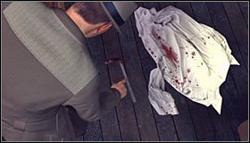 Podejdź do leżącego na ziemi zakrwawionego ubrania #1 - Case 12 - The Studio Secretary Murder (3) | Główne śledztwa w LA Noire - L.A. Noire - poradnik do gry