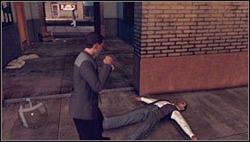 Wygranie pojedynku na pięści z McCaffreyem nie powinno Ci przysporzyć dużych kłopotów, choć warto pamiętać o stosowaniu bloku #1, a na sam koniec walki wcisnąć wskazany przez grę przycisk #2 - Case 12 - The Studio Secretary Murder (3) | Główne śledztwa w LA Noire - L.A. Noire - poradnik do gry