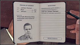 Kolejne pytanie to Victims book found (Odnaleziona książka ofiary) #1 - Case 12 - The Studio Secretary Murder (4) | Główne śledztwa w LA Noire - L.A. Noire - poradnik do gry