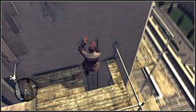 Kontynuuj wędrówkę do momentu dotarcia do nowej drabiny - Case 13 - The Quarter Moon Murders (2) | Główne śledztwa w LA Noire - L.A. Noire - poradnik do gry