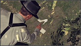 Warto oczywiście rozpocząć od obejrzenia kolejnego fragmentu poematu #1, który wyląduje oczywiście w Twoim notatniku (Clue - Fifth excerpt) - Case 13 - The Quarter Moon Murders (2) | Główne śledztwa w LA Noire - L.A. Noire - poradnik do gry