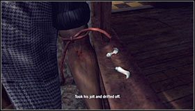 Tradycyjnie już dobrze byłoby rozpocząć od zbadania ciał i zacznij od tego, które znajduje się na krześle #1 - Case 14 - The Black Caesar (1) | Główne śledztwa w LA Noire - L.A. Noire - poradnik do gry