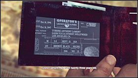 Zacznij od wybrania lewego przedmiotu #1, którym okaże się być portfel drugiej zmarłej osoby - Case 14 - The Black Caesar (1) | Główne śledztwa w LA Noire - L.A. Noire - poradnik do gry