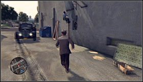 Ruszaj prosto, dobiegając po kilku chwilach do murku #1 - Case 14 - The Black Caesar (2) | Główne śledztwa w LA Noire - L.A. Noire - poradnik do gry