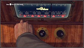 Na koniec wybierz lewe pokrętło #1 i użyj go do załączenia radia #2 - Case 14 - The Black Caesar (2) | Główne śledztwa w LA Noire - L.A. Noire - poradnik do gry