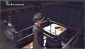 Wyjdź po drabinie na górne balkoniki i następnie zgodnie z informacją zamieszczoną na tabliczce skieruj się w lewo #1 - Case 14 - The Black Caesar (4) | Główne śledztwa w LA Noire - L.A. Noire - poradnik do gry
