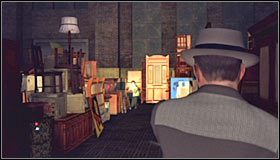 Jako że jest tu bardzo ciemno radzę kierować się zgodnie ze wskazaniami radaru - Case 14 - The Black Caesar (4) | Główne śledztwa w LA Noire - L.A. Noire - poradnik do gry