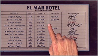 Wciśnij przycisk A w celu otwarcia księgi i przejdź na prawą stronę - Case 15 - The Set Up (1) | Główne śledztwa w LA Noire - L.A. Noire - poradnik do gry