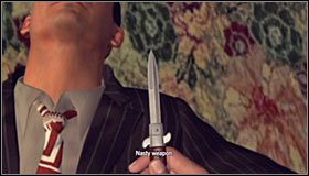 W kieszeni odnajdziesz notatnik z listą osób, którymi najprawdopodobniej są bukmacherzy #1 - Case 15 - The Set Up (2) | Główne śledztwa w LA Noire - L.A. Noire - poradnik do gry