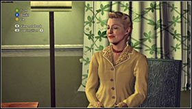 Kobieta ograniczy się do stwierdzenia, że Hammond wszystkich przechytrzył - Case 15 - The Set Up (2) | Główne śledztwa w LA Noire - L.A. Noire - poradnik do gry