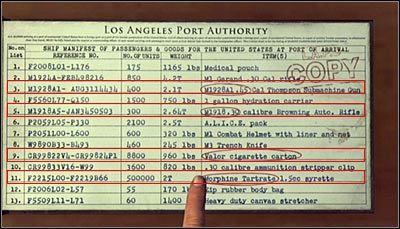 Zignoruj lewą stronę dokumentu i zajmij się zbadaniem prawej strony - Case 16 - Manifest Destiny (2) | Główne śledztwa w LA Noire - L.A. Noire - poradnik do gry