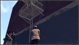 Omiń zaparkowaną w tym miejscu ciężarówkę i skieruj się nieznacznie w prawo, czyli na tyły budynku #1 - Case 16 - Manifest Destiny (2) | Główne śledztwa w LA Noire - L.A. Noire - poradnik do gry