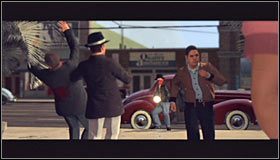 Powróć do radiowozu i zaplanuj podróż do pierwszej z udostępnionych lokacji, w których planowane są ataki na byłych członków marines, czyli [Graumans Chinese Theatre - 6925 Hollywood Boulevard] #1 - Case 16 - Manifest Destiny (3) | Główne śledztwa w LA Noire - L.A. Noire - poradnik do gry