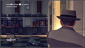 Ruszaj śladami swoich kolegów i ustaw się przy wejściu do budynku #1 - Case 16 - Manifest Destiny (4) | Główne śledztwa w LA Noire - L.A. Noire - poradnik do gry