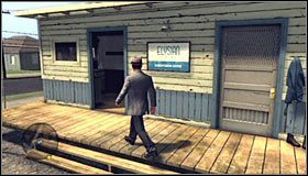 Od jednej z przebywających tu osób dowiesz się, że dotarłeś do centrum rozwoju budownictwa mieszkaniowego Pola Elizejskie (Elysian Fields housing development), ustalając tym samym, że firma ta jest jednym z inwestorów projektu Suburban Redevelopment Fund #1 - Case 17 - The Gas Man (2) | Główne śledztwa w LA Noire - L.A. Noire - poradnik do gry