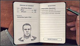 Udaj się teraz do sali przesłuchań numer 1 #1 celem zainicjowania przesłuchania Matthew Ryana - Case 17 - The Gas Man (4) | Główne śledztwa w LA Noire - L.A. Noire - poradnik do gry