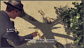 Użyj gałki analogowej w celu dokonania przybliżenia obrazu na podniesionym obiekcie, a okaże się, że jest to jeden z wielu wypalonych papierosów #1 - Case 18 - A Walk in Elysian Fields (1) | Główne śledztwa w LA Noire - L.A. Noire - poradnik do gry