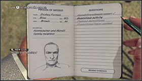 Przesłuchanie rozpocznij od zadania pytania Morelli fire witness report (Zeznanie świadka pożaru) #1 - Case 18 - A Walk in Elysian Fields (1) | Główne śledztwa w LA Noire - L.A. Noire - poradnik do gry