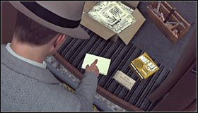 Podejdź do auta Chapmana i zdecyduj się na wejście w interakcję z tylną klapą #1 - Case 18 - A Walk in Elysian Fields (2) | Główne śledztwa w LA Noire - L.A. Noire - poradnik do gry