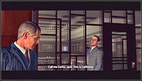 Ruszaj za sekretarką, kierując się w stronę schodów prowadzących na pierwsze piętro #1 - Case 19 - House of Sticks (1) | Główne śledztwa w LA Noire - L.A. Noire - poradnik do gry