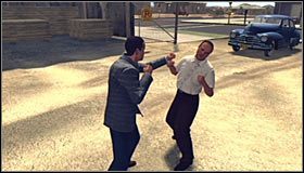 Zanim wyjdziesz z baraku możesz zdecydować się na obejrzenie prawej ściany, na której rozwieszone będą między innymi różnorakie ulotki reklamowe #1 - Case 19 - House of Sticks (1) | Główne śledztwa w LA Noire - L.A. Noire - poradnik do gry