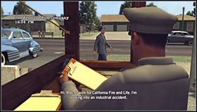 Powróć do auta i zaplanuj podróż do lokacji [Keystone Film Studios - 658 North Wilton Place] #1 - Case 19 - House of Sticks (2) | Główne śledztwa w LA Noire - L.A. Noire - poradnik do gry