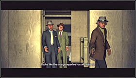 Po dotarciu na piętro skręć w prawo i wejdź do drugiego pomieszczenia po lewej stronie #1 - Case 19 - House of Sticks (2) | Główne śledztwa w LA Noire - L.A. Noire - poradnik do gry