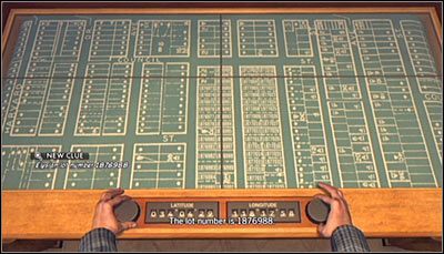 Przed Tobą prosta zagadka polegająca na odnalezieniu parceli w oparciu o pozyskane wcześniej dane geograficzne - Case 20 - A Polite Invitation (2) | Główne śledztwa w LA Noire - L.A. Noire - poradnik do gry