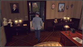 Pozostań w pobliżu biurka i zbadaj leżące za fotelem odłamki szkła #1 - Case 21 - A Different Kind of War (1) | Główne śledztwa w LA Noire - L.A. Noire - poradnik do gry