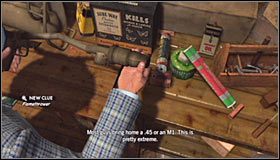 Zacznij od zbadania stołu zlokalizowanego po prawej stronie #1 - Case 21 - A Different Kind of War (1) | Główne śledztwa w LA Noire - L.A. Noire - poradnik do gry