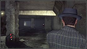 Ruszaj prosto, przyklejając się do prawej ściany po dotarciu do pierwszego rozwidlenia #1 - Case 21 - A Different Kind of War (2) | Główne śledztwa w LA Noire - L.A. Noire - poradnik do gry
