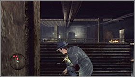 Zignoruj widoczne za kratką płomienie sugerujące użycie przez kogoś miotacz ognia i wybierz prawy balkonik #1 - Case 21 - A Different Kind of War (2) | Główne śledztwa w LA Noire - L.A. Noire - poradnik do gry