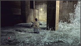 Znajdziesz się teraz w sekcji, w której stopniowo będzie podnosił się poziom wody, tak więc musisz szybko działać - Case 21 - A Different Kind of War (2) | Główne śledztwa w LA Noire - L.A. Noire - poradnik do gry