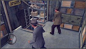W lewo skręć dopiero po tym jak miniesz dużą drewnianą konstrukcję #1 - Unsuccessful Holdup | Przestępstwa w LA Noire - L.A. Noire - poradnik do gry