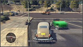 Po wyjechaniu z placu budowy wykonasz niewielki skok #1 - Thicker Than Water | Przestępstwa w LA Noire - L.A. Noire - poradnik do gry