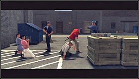 Po dotarciu na miejsce gra automatycznie wyświetli scenkę przerywnikową - Cafe Holdup | Przestępstwa w LA Noire - L.A. Noire - poradnik do gry