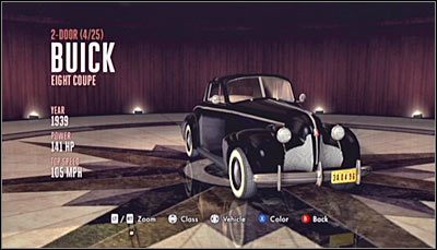 Odnajdywanie: Pojazd ten można odnaleźć podczas przemierzania dzielnic Central i Downtown - Kategoria 2-Door (Pojazdy dwudrzwiowe) | Pojazdy w LA Noire - L.A. Noire - poradnik do gry