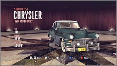 Odnajdywanie: Pojazd ten można odnaleźć podczas przemierzania dzielnic Downtown i Hollywood - Kategoria 2-Door (Pojazdy dwudrzwiowe) | Pojazdy w LA Noire - L.A. Noire - poradnik do gry