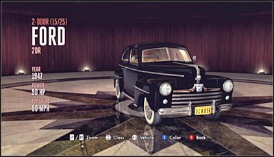 Odnajdywanie: Pojazd ten można odnaleźć podczas przemierzania dzielnicy Westlake - Kategoria 2-Door (Pojazdy dwudrzwiowe) | Pojazdy w LA Noire - L.A. Noire - poradnik do gry