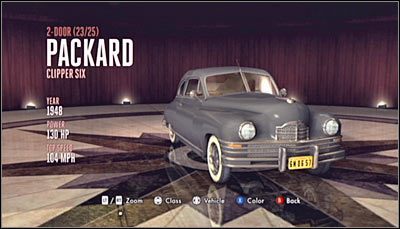 Odnajdywanie: Pojazd ten można odnaleźć podczas przemierzania dzielnicy Wilshire - Kategoria 2-Door (Pojazdy dwudrzwiowe) | Pojazdy w LA Noire - L.A. Noire - poradnik do gry