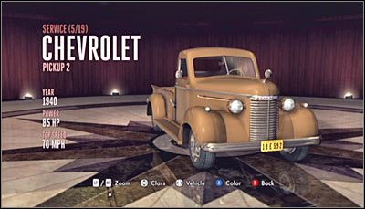 Odnajdywanie: Pojazd ten można odnaleźć podczas przemierzania dzielnic Central i Downtown - Kategoria Service (Pojazdy użytkowe) | Pojazdy w LA Noire - L.A. Noire - poradnik do gry