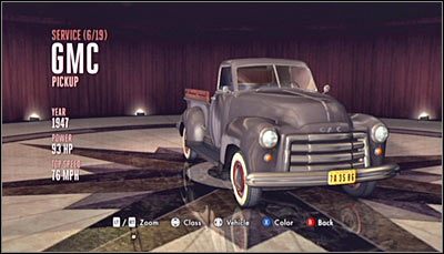 Odnajdywanie: Pojazd ten można odnaleźć podczas przemierzania dzielnic Central i Downtown - Kategoria Service (Pojazdy użytkowe) | Pojazdy w LA Noire - L.A. Noire - poradnik do gry