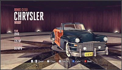 Odnajdywanie: Pojazd ten można odnaleźć w garażu zlokalizowanym w pokazanym na poniższym screenie miejscu - Kategoria Bonus (Pojazdy bonusowe) | Pojazdy w LA Noire - L.A. Noire - poradnik do gry