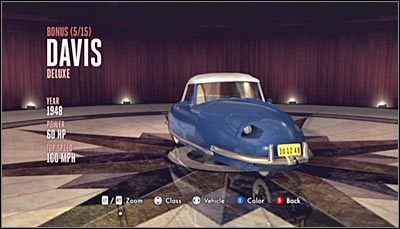 Odnajdywanie: Pojazd ten można odnaleźć w garażu zlokalizowanym w pokazanym na poniższym screenie miejscu - Kategoria Bonus (Pojazdy bonusowe) | Pojazdy w LA Noire - L.A. Noire - poradnik do gry