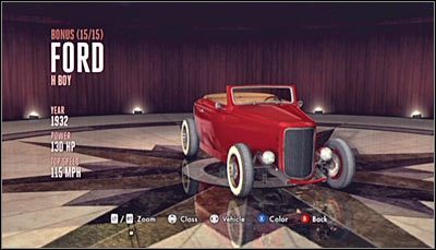 Odnajdywanie: Pojazd ten można odnaleźć w garażu zlokalizowanym w pokazanym na poniższym screenie miejscu - Kategoria Bonus (Pojazdy bonusowe) | Pojazdy w LA Noire - L.A. Noire - poradnik do gry