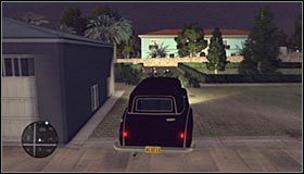 Zbadaj okolice oznaczonego punktu w poszukiwaniu szarego domu z czerwonym dachem #1 - Taśmy - Mapa 1 | Taśmy filmowe w LA Noire - L.A. Noire - poradnik do gry